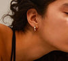Chunky hoops 14 karat guldbelagd