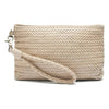 Clutch- ANNA med flätade detaljer - Sand
