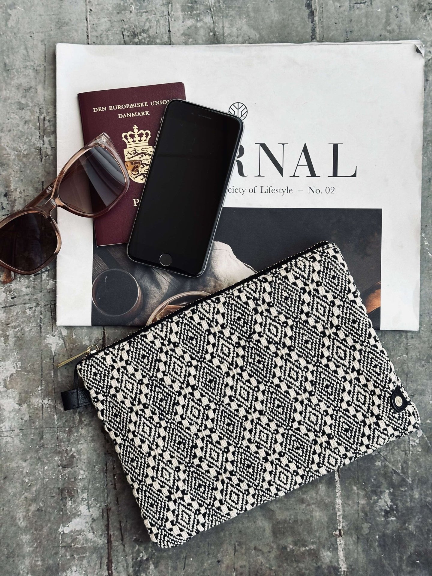 Clutch Black - VIAMAJA.DK