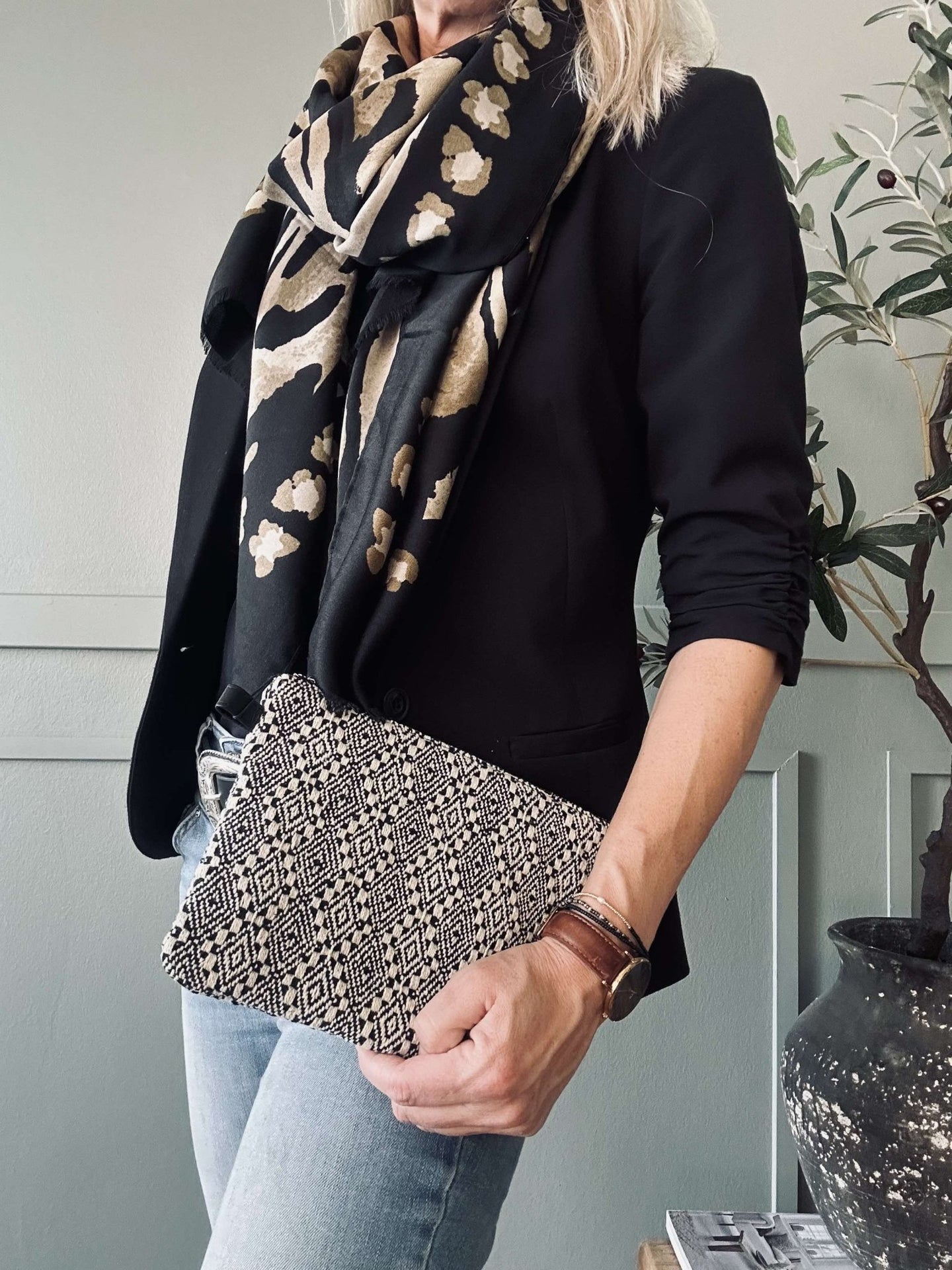 Clutch Black - VIAMAJA.DK