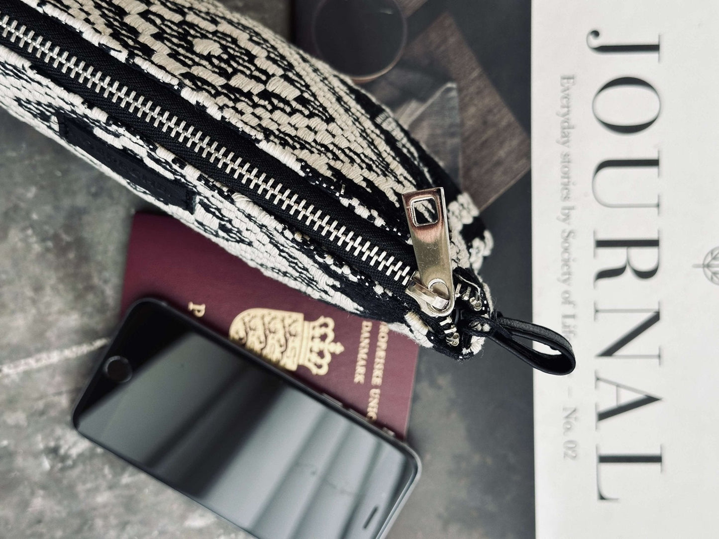 Clutch Black boheme - VIAMAJA.DK