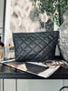 Clutch SOFT LEATHER – Svart