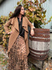 Coat / Cardigan - Camel