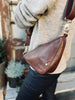 Cool Brandy HALLY trekantig crossbody / bumbag