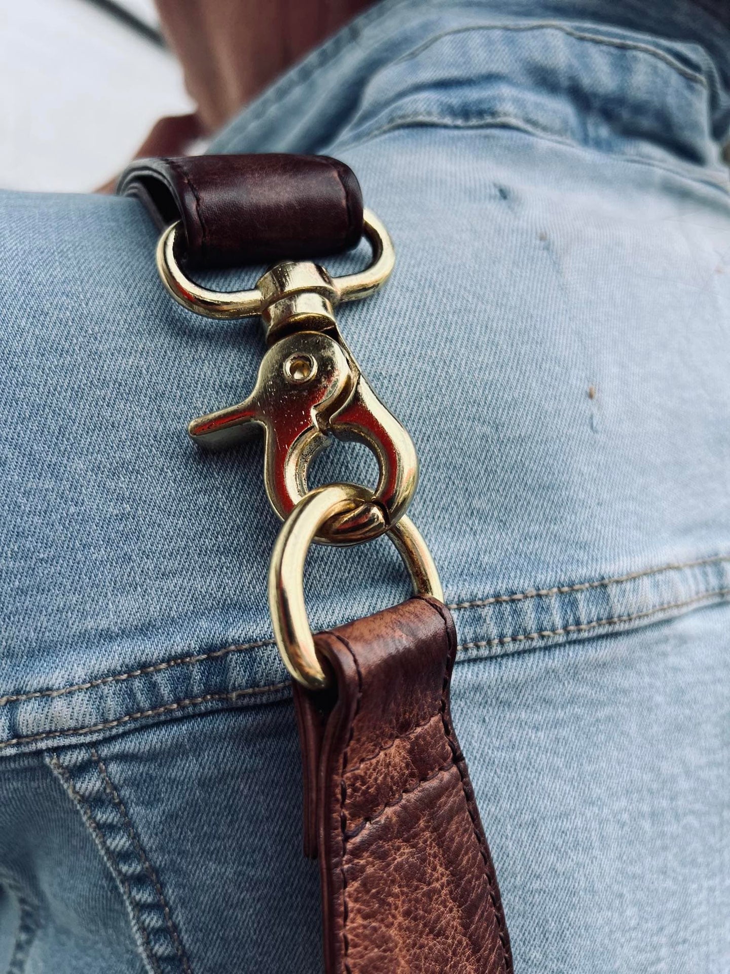 Cool Buffy Bumbag i smørblødt læder - Brandy - VIAMAJA.DK