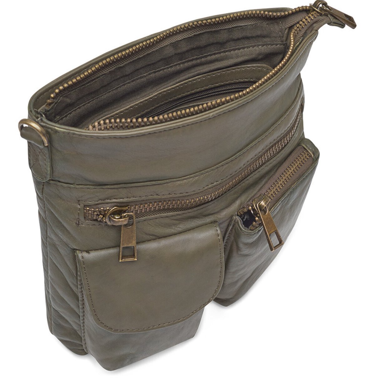 Crossbody Army – Ultra blød - VIAMAJA.DK