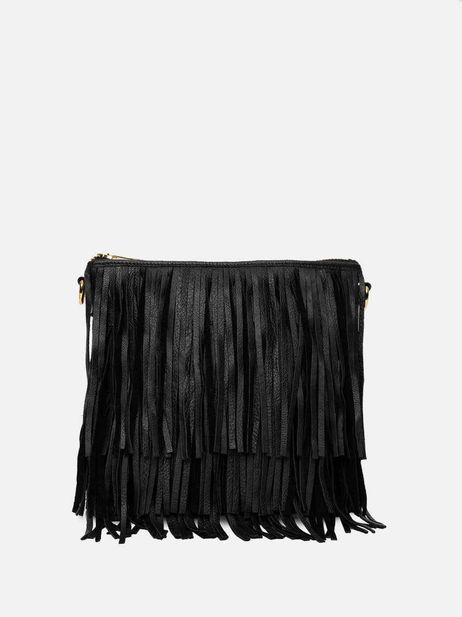 Crossbody Gypsy Big – Black - VIAMAJA.DK