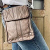 Crossbody i mjuk skinnkvalitet - Nordic Brown
