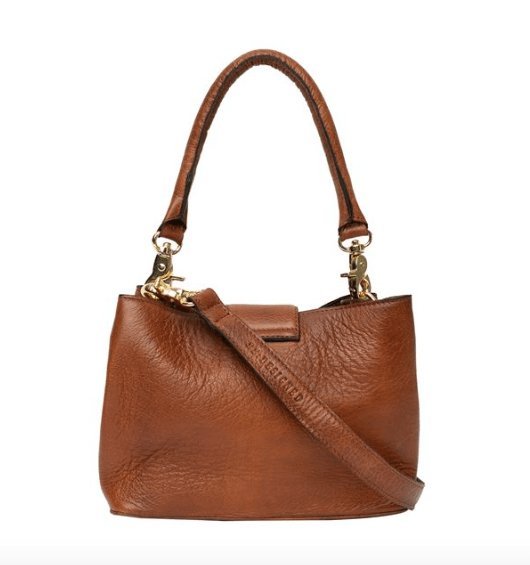 Crossbody Lux walnut Mini - VIAMAJA