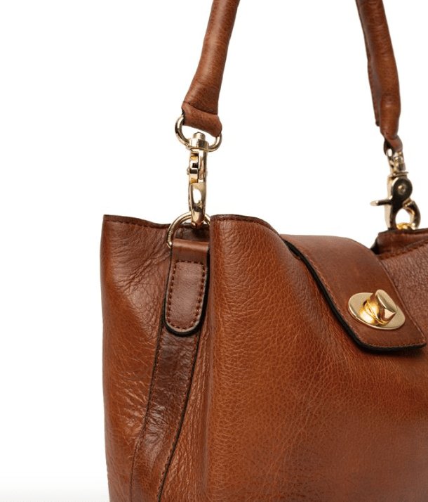 Crossbody Lux walnut Mini - VIAMAJA.DK