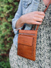 Crossbody / mobilväska - Nordic Cognac