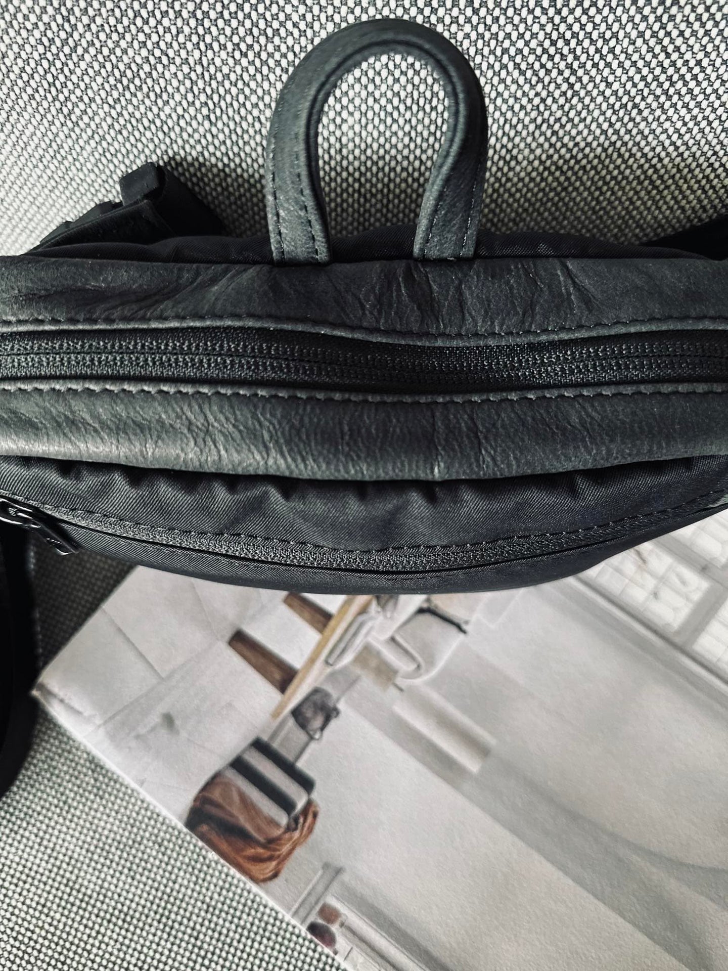 Crossbody Unisex - Nylon og læder - VIAMAJA.DK