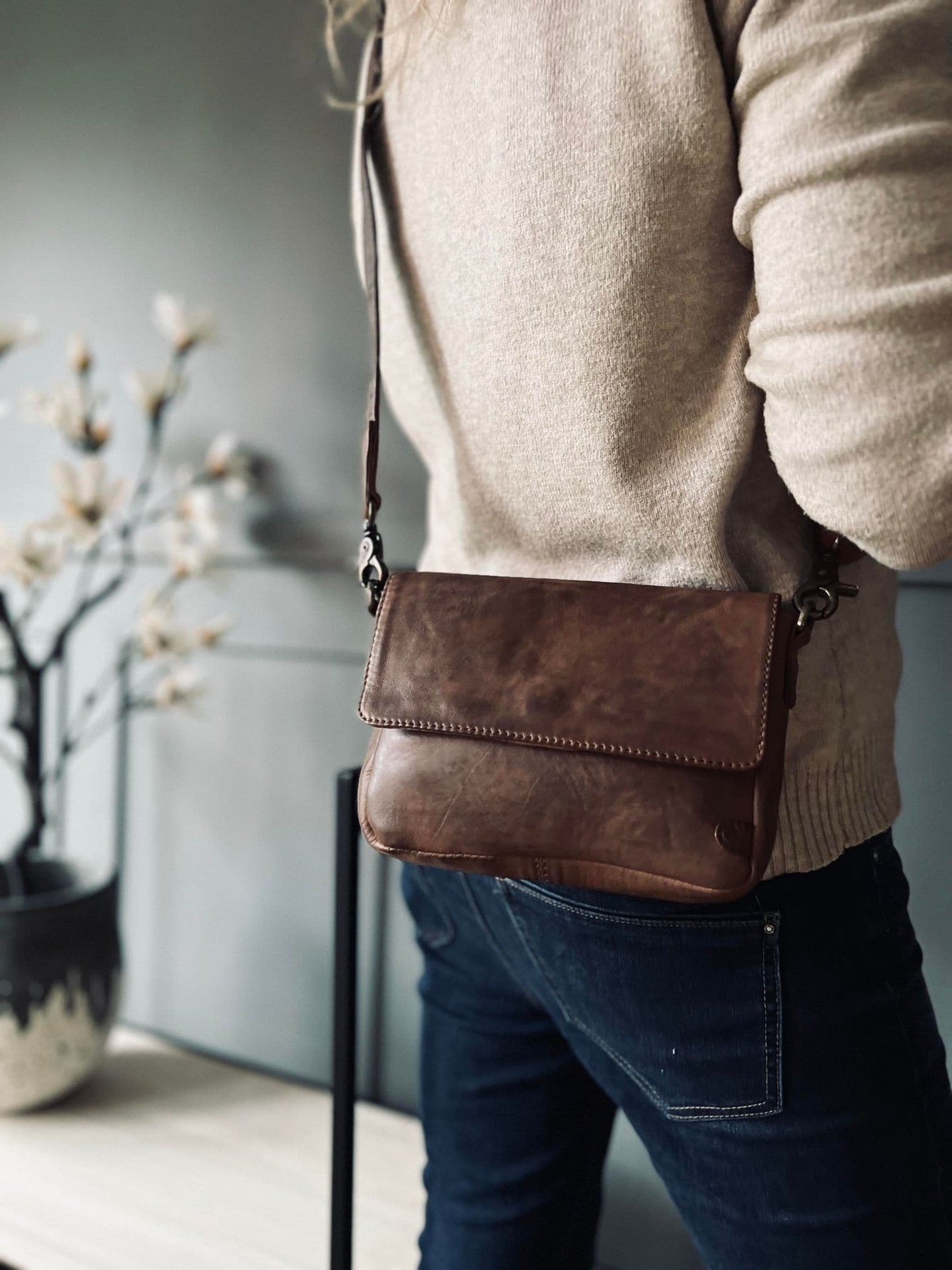 Crossbody - VIXA Chestnut - VIAMAJA.DK