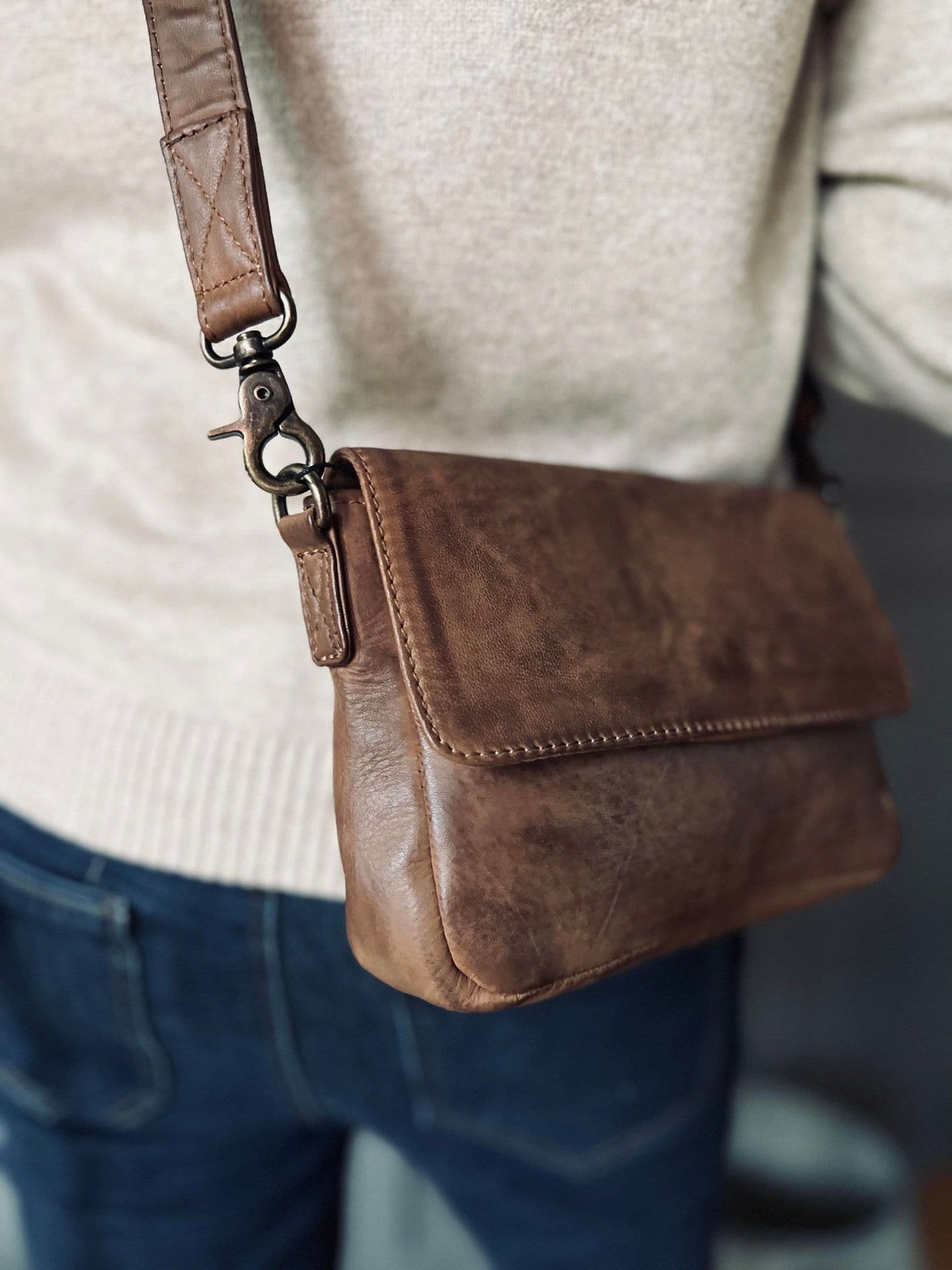 Crossbody - VIXA Chestnut - VIAMAJA.DK