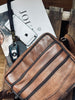 Crossbody Zipper brown leather