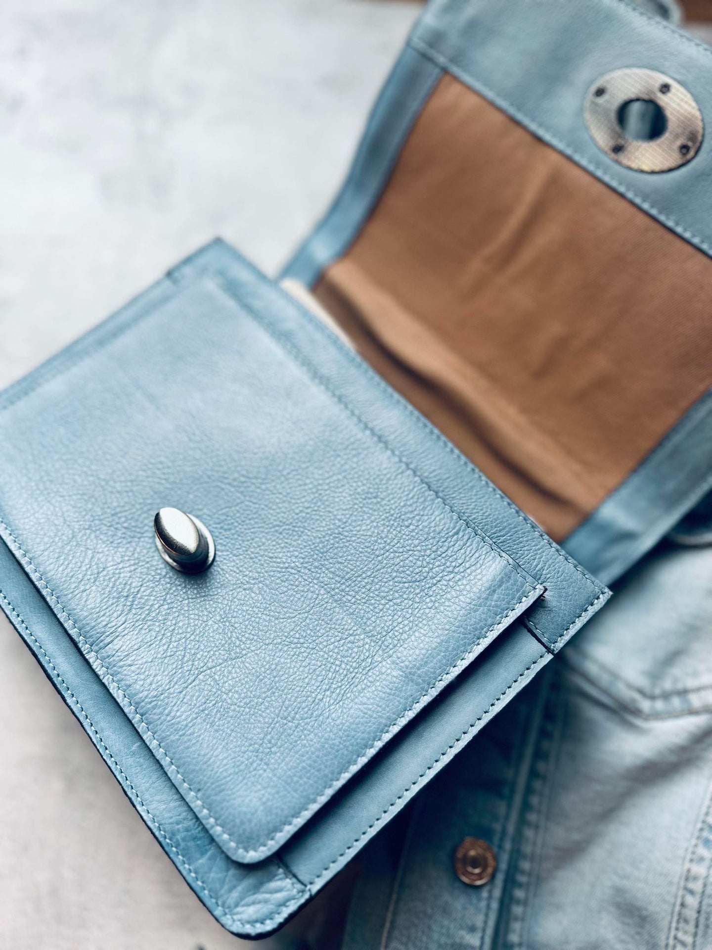 Crossover Blue Leather – Big - VIAMAJA.DK