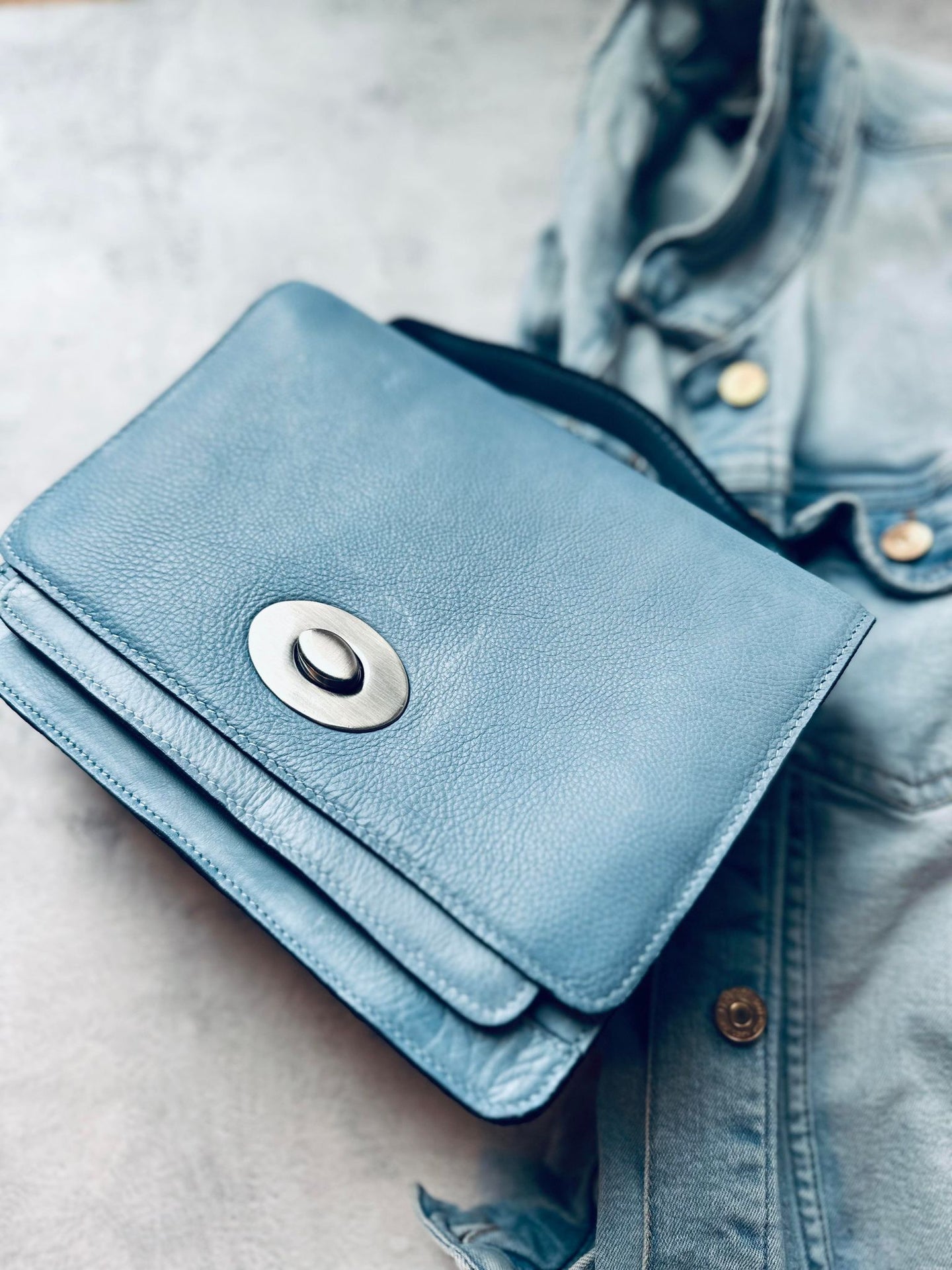 Crossover Blue Leather – Big - VIAMAJA.DK