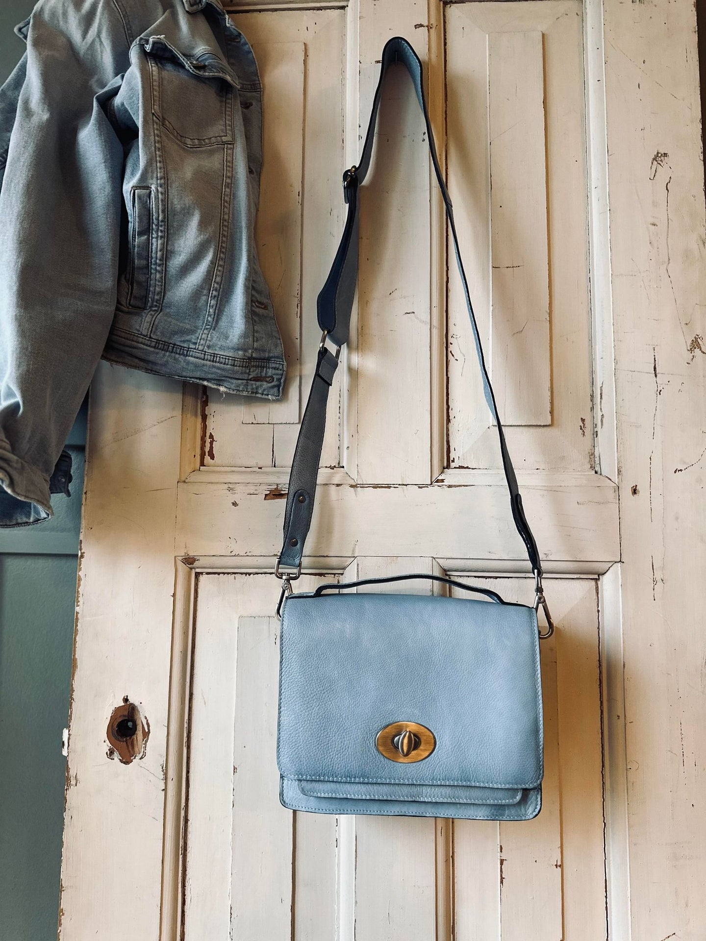 Crossover Blue Leather – Big - VIAMAJA.DK