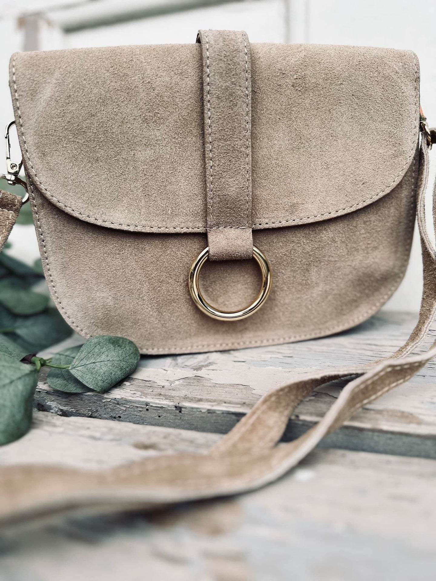 Crossover Elly Beige - Ruskind - VIAMAJA.DK