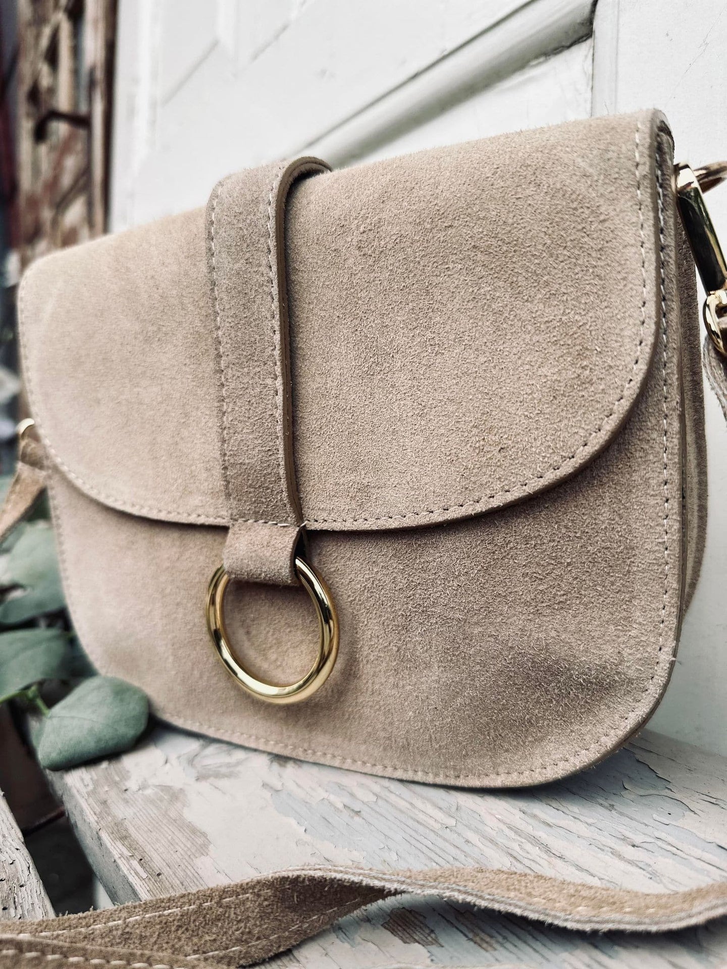Crossover Elly Beige - Ruskind - VIAMAJA.DK