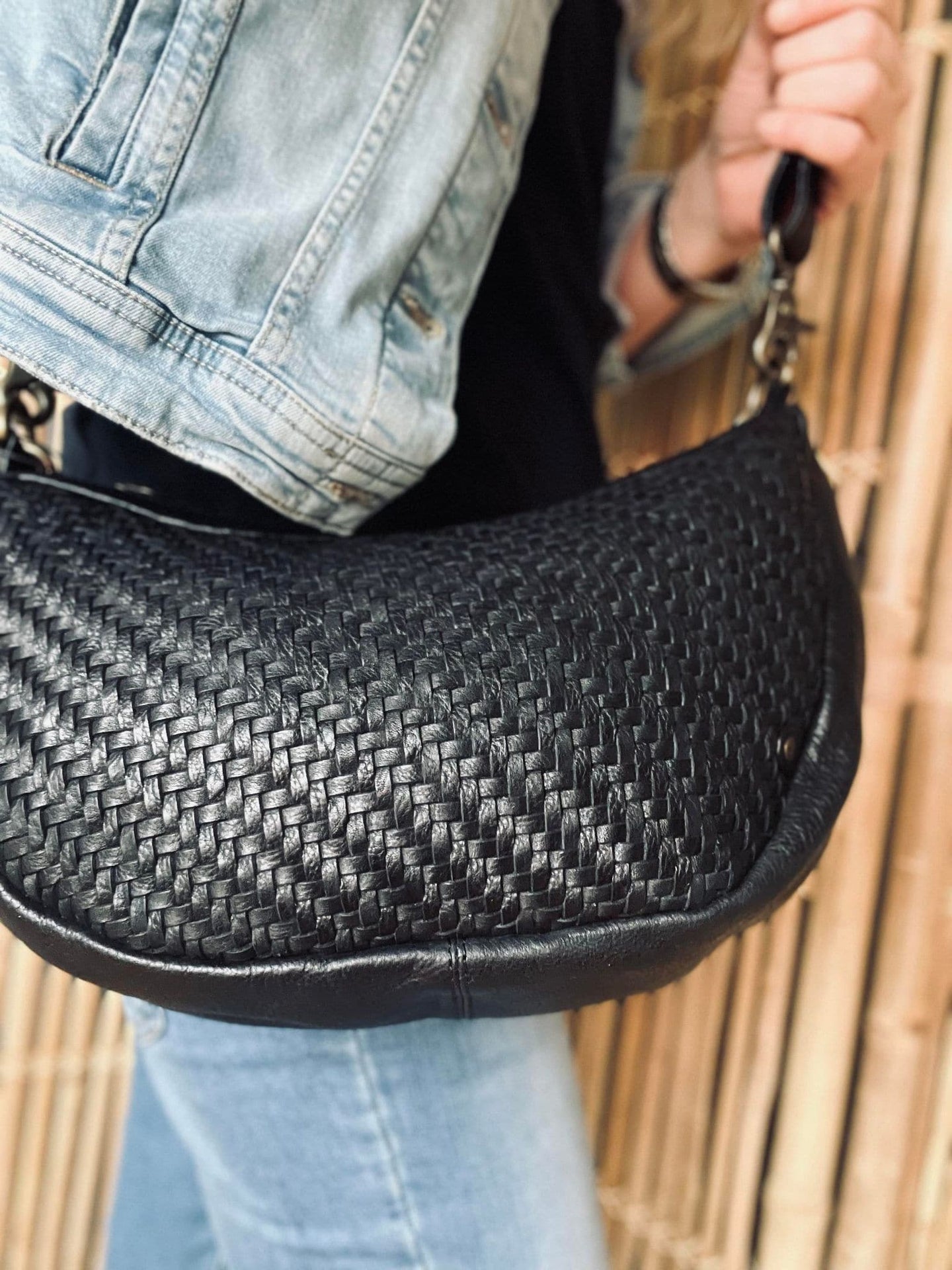 Crossover / skuldertaske XENIA - Black flet - VIAMAJA.DK