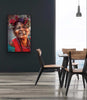 Cubaner med blommor i håret – Färger 70x100cm