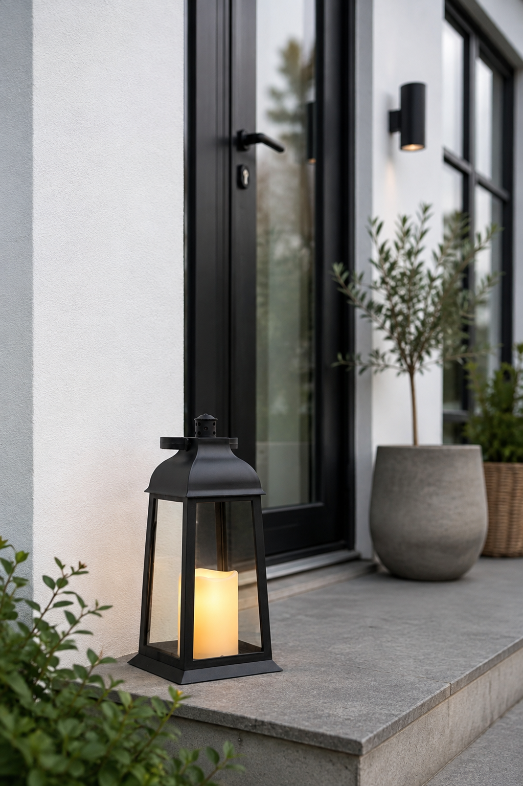 Lyktan med LED-ljus