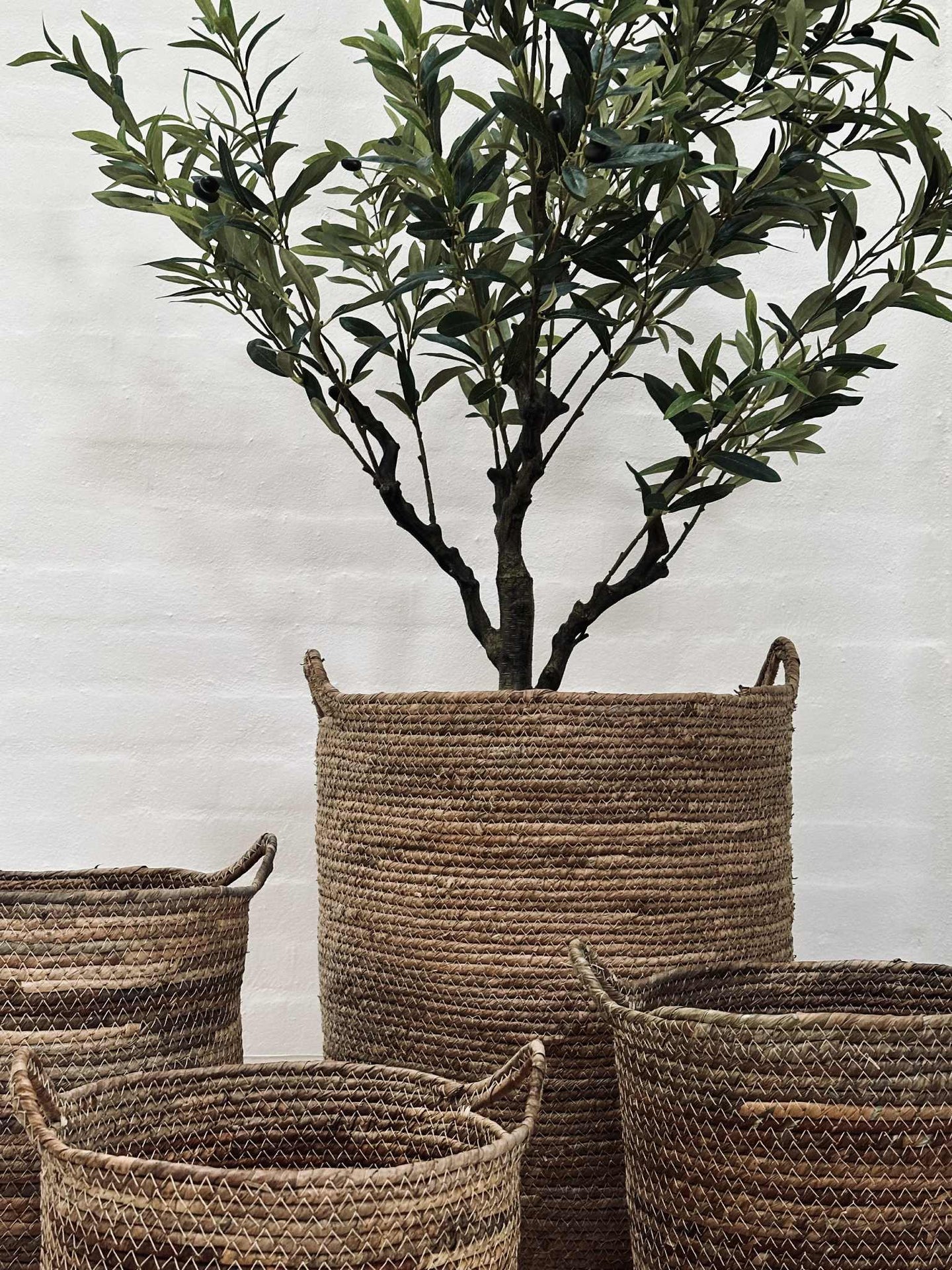 Korgar Natur - Set med 4 st.