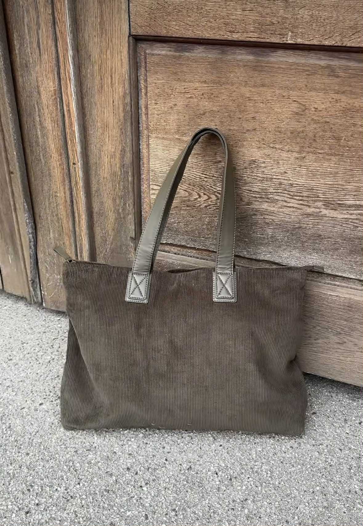 Shopper Manchestertyg - Army