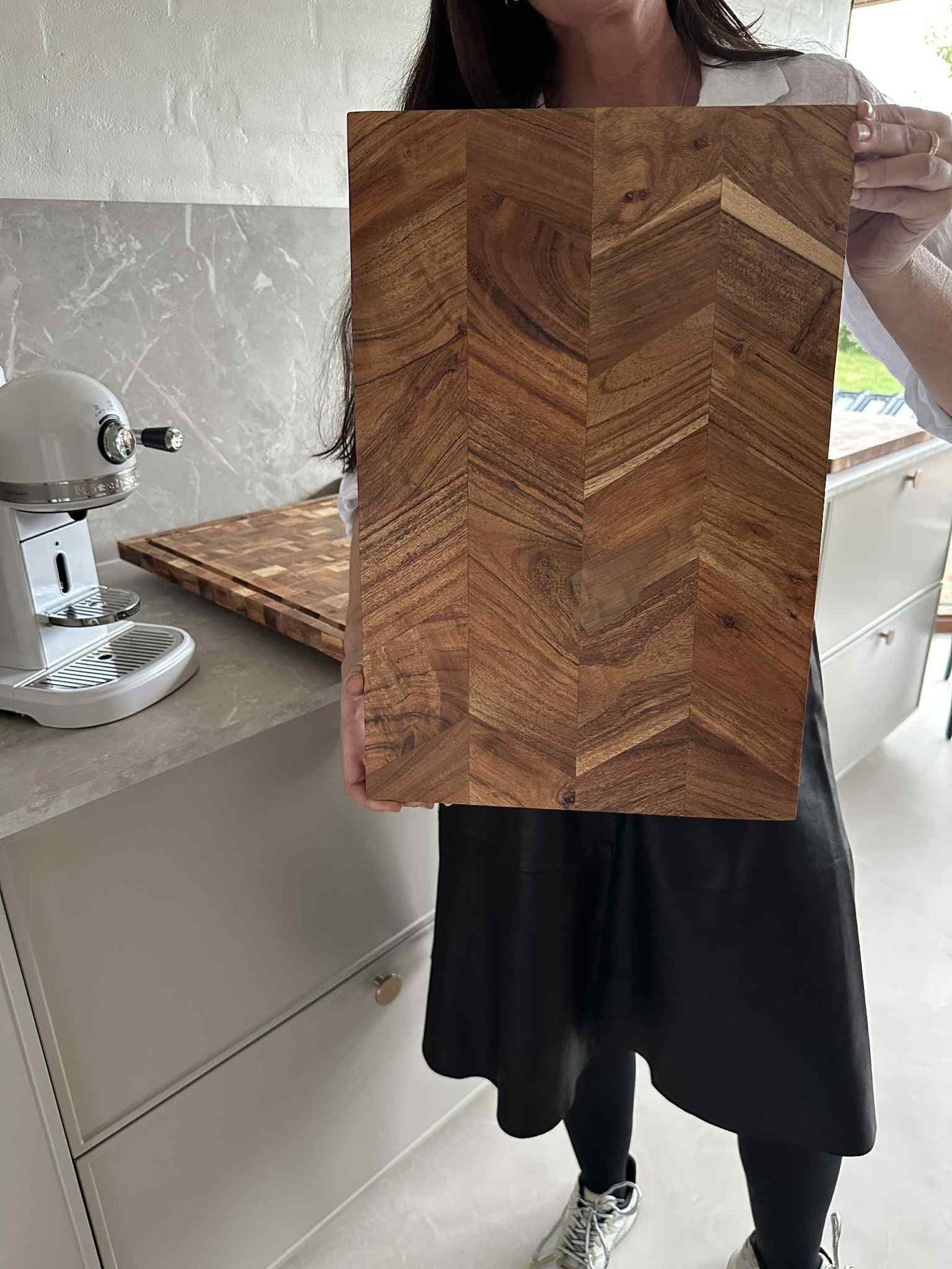 Skärbräda Fiskben 45x30 - 2:a sortering