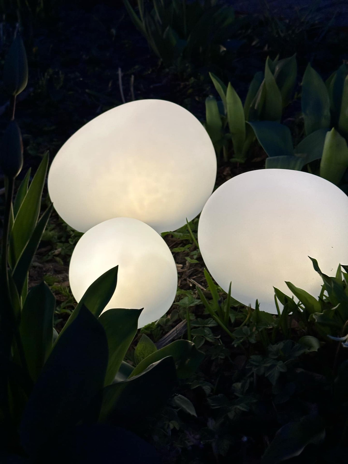Solar stone - Set med 3 st.