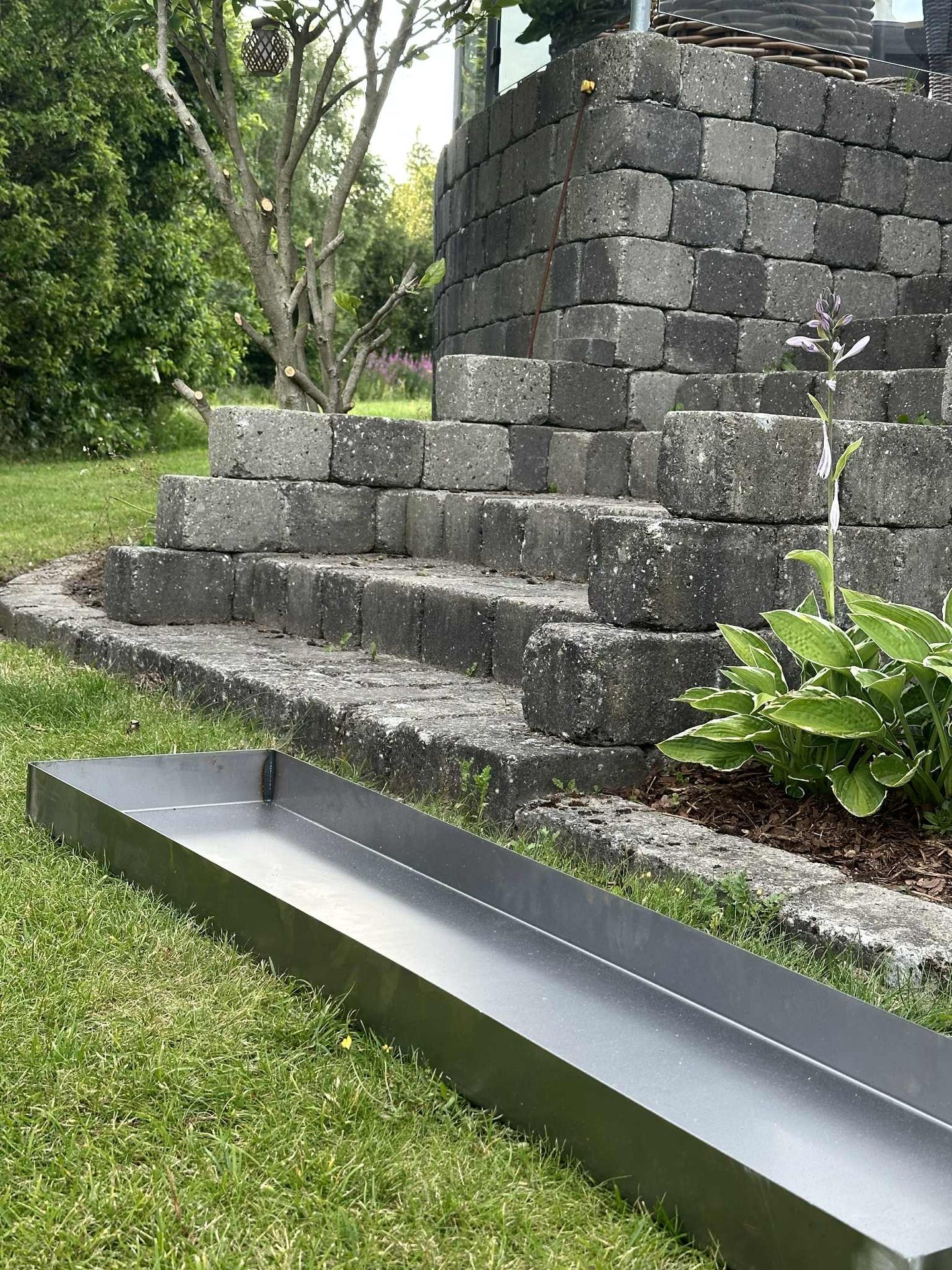 Spegelbassäng Rectangle - Rost