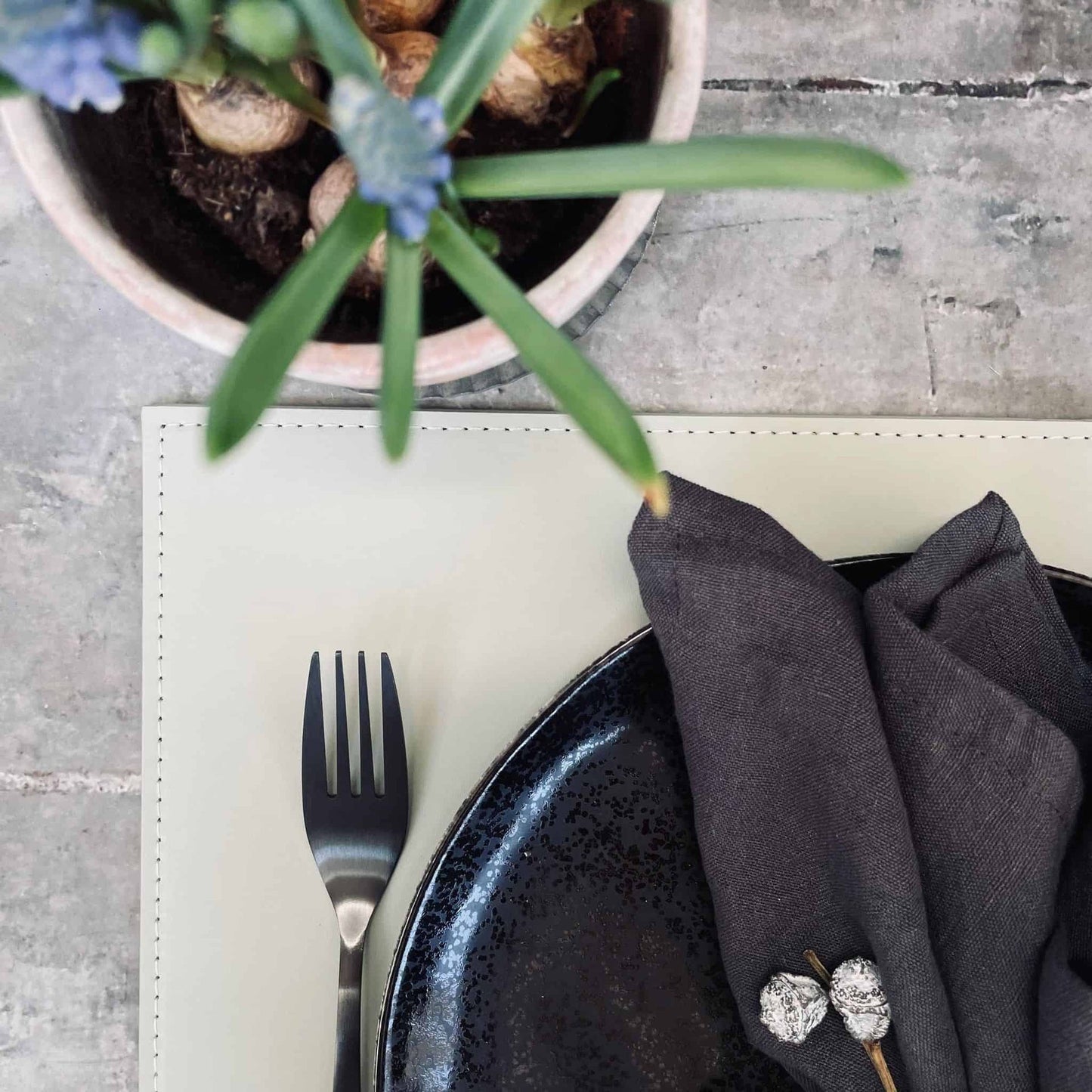 Dækkeserviet 45x35 Mint - VIAMAJA.DK