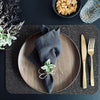 Bordstablett kork – HD Black fyrkantig 30x40