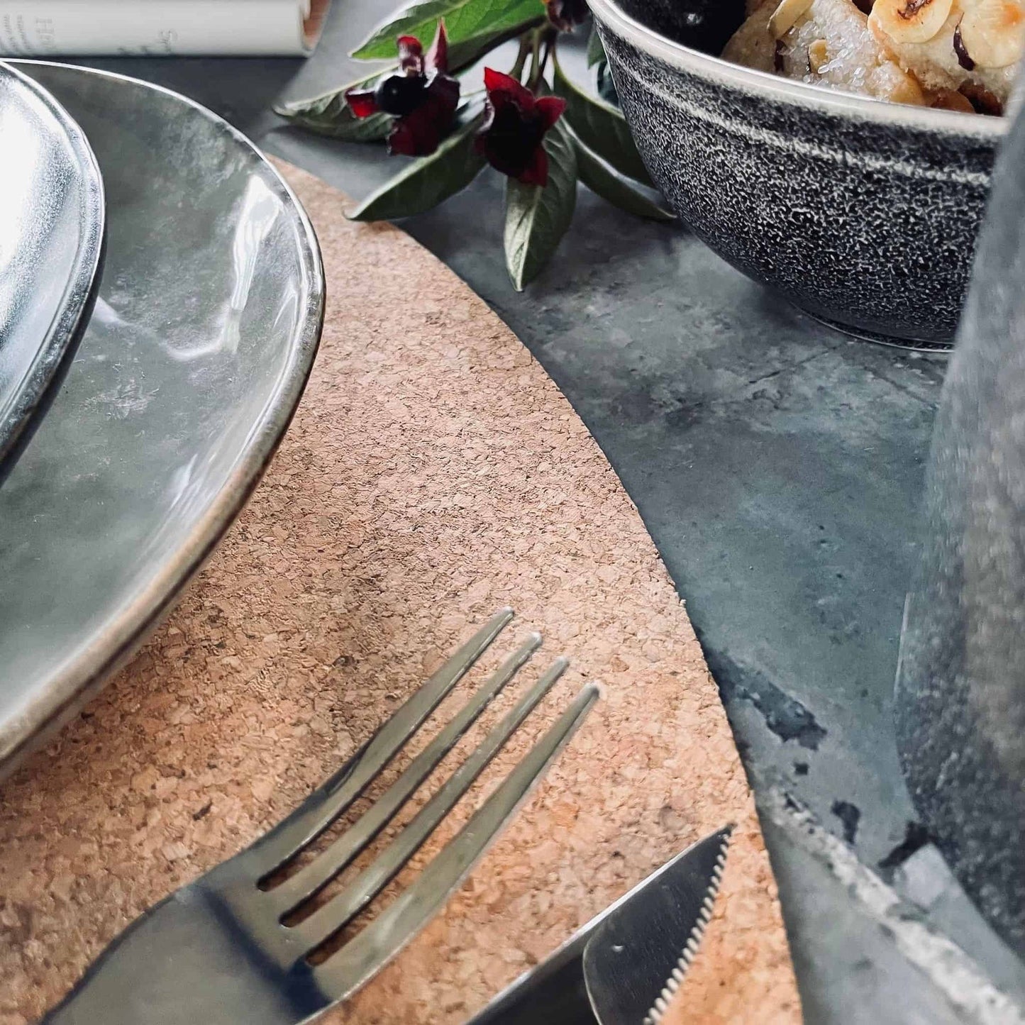 Dækkeserviet kork – Nature - VIAMAJA.DK