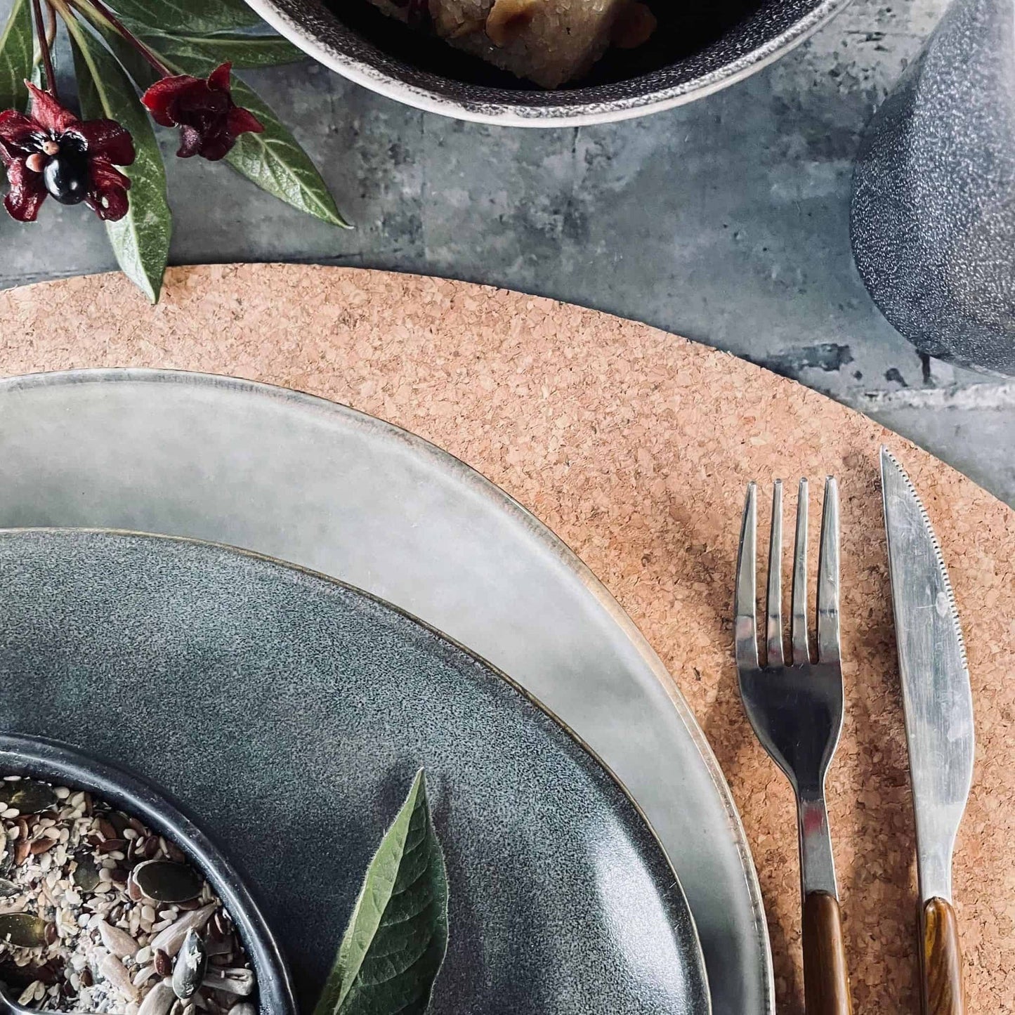 Dækkeserviet kork – Nature - VIAMAJA.DK