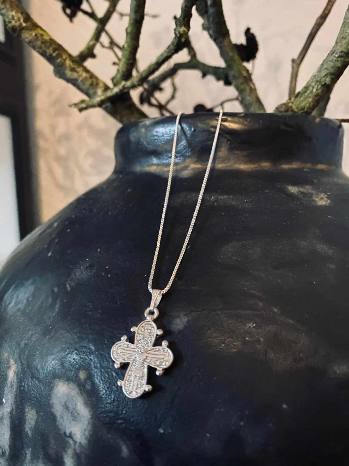 DAGMAR halskæde sølvbelagt - VIAMAJA.DK