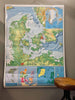 Danmarks karta - 97x137 cm