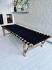 Daybed i bambu - Svart sits
