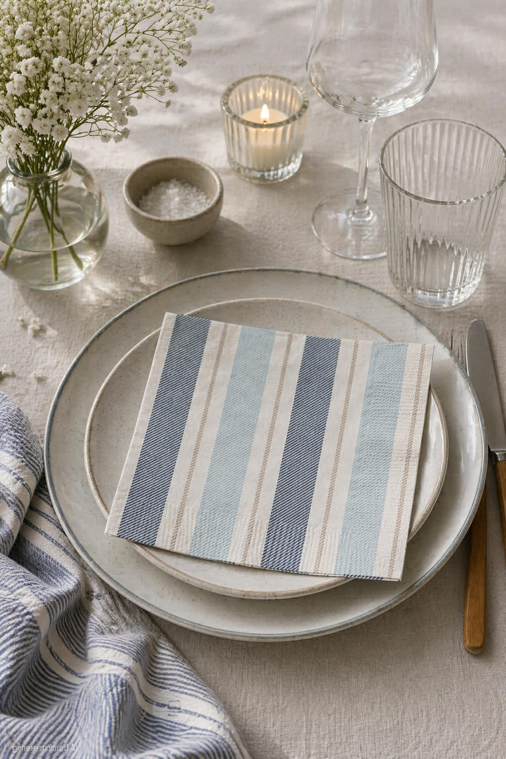 Servetter Nordic blue - 20 st