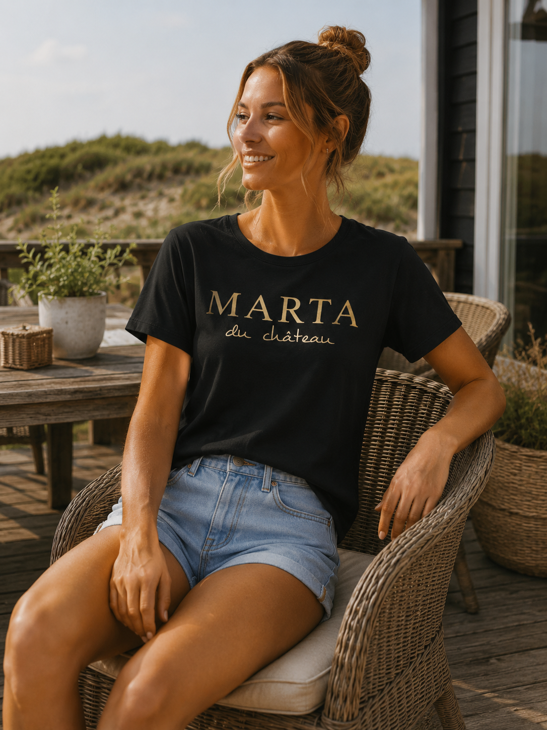T-shirt Marta Black