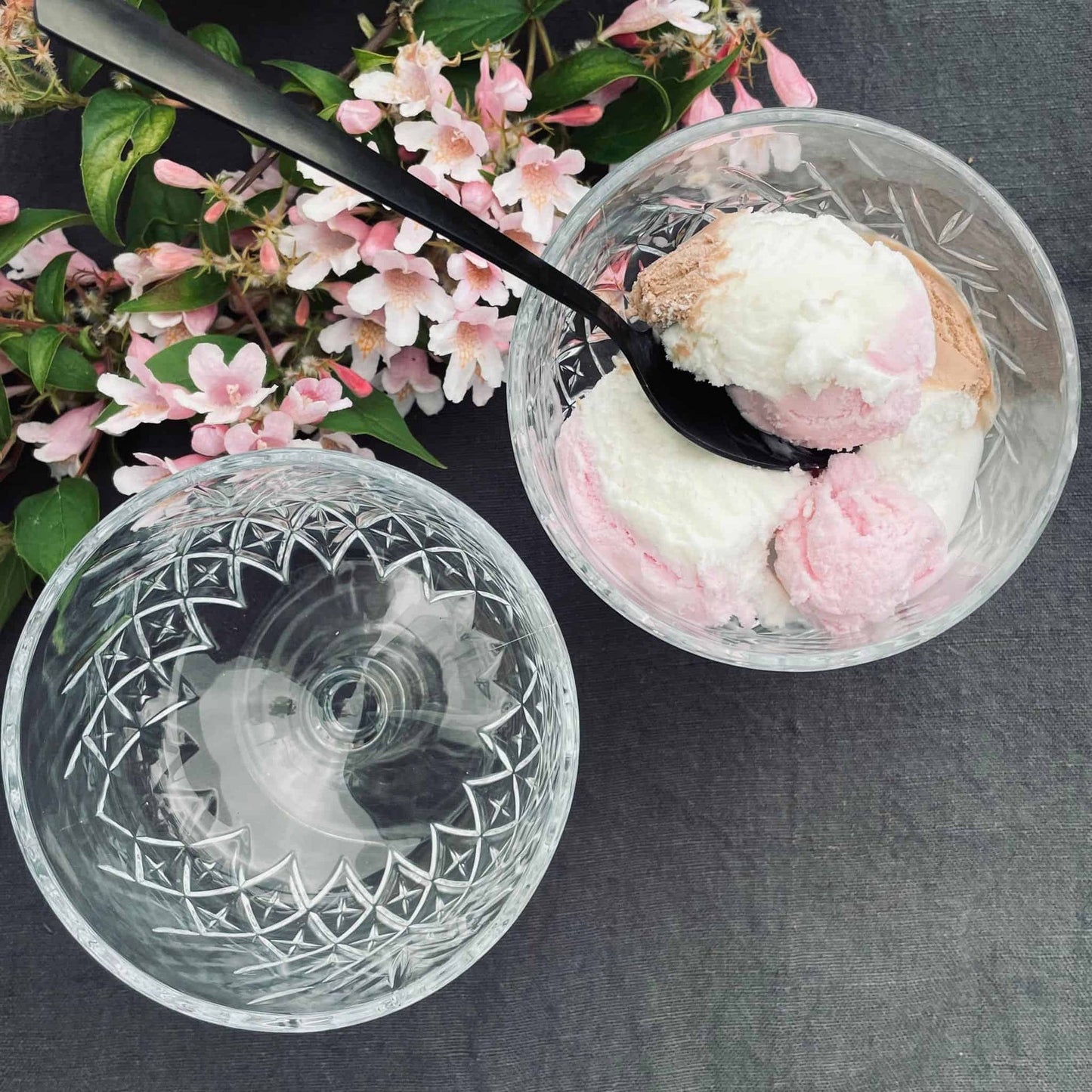 Dessertglas sæt af 2stk - VIAMAJA.DK