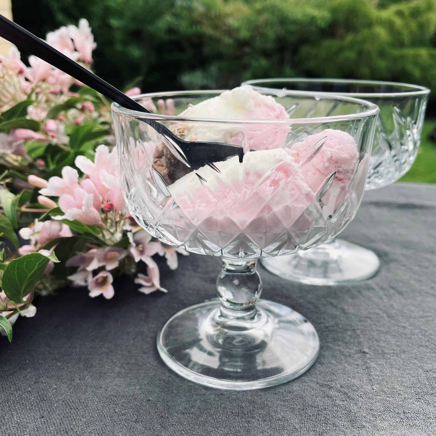 Dessertglas sæt af 2stk - VIAMAJA.DK