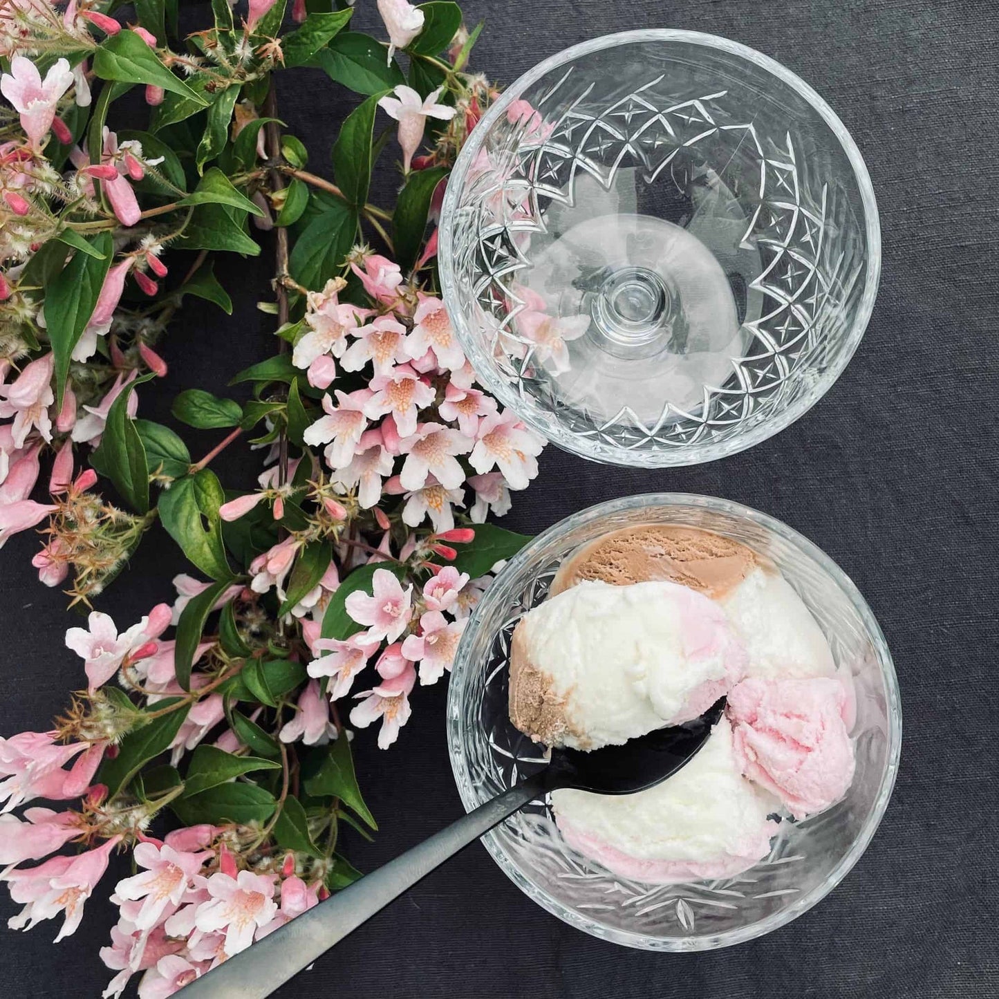 Dessertglas sæt af 2stk - VIAMAJA.DK