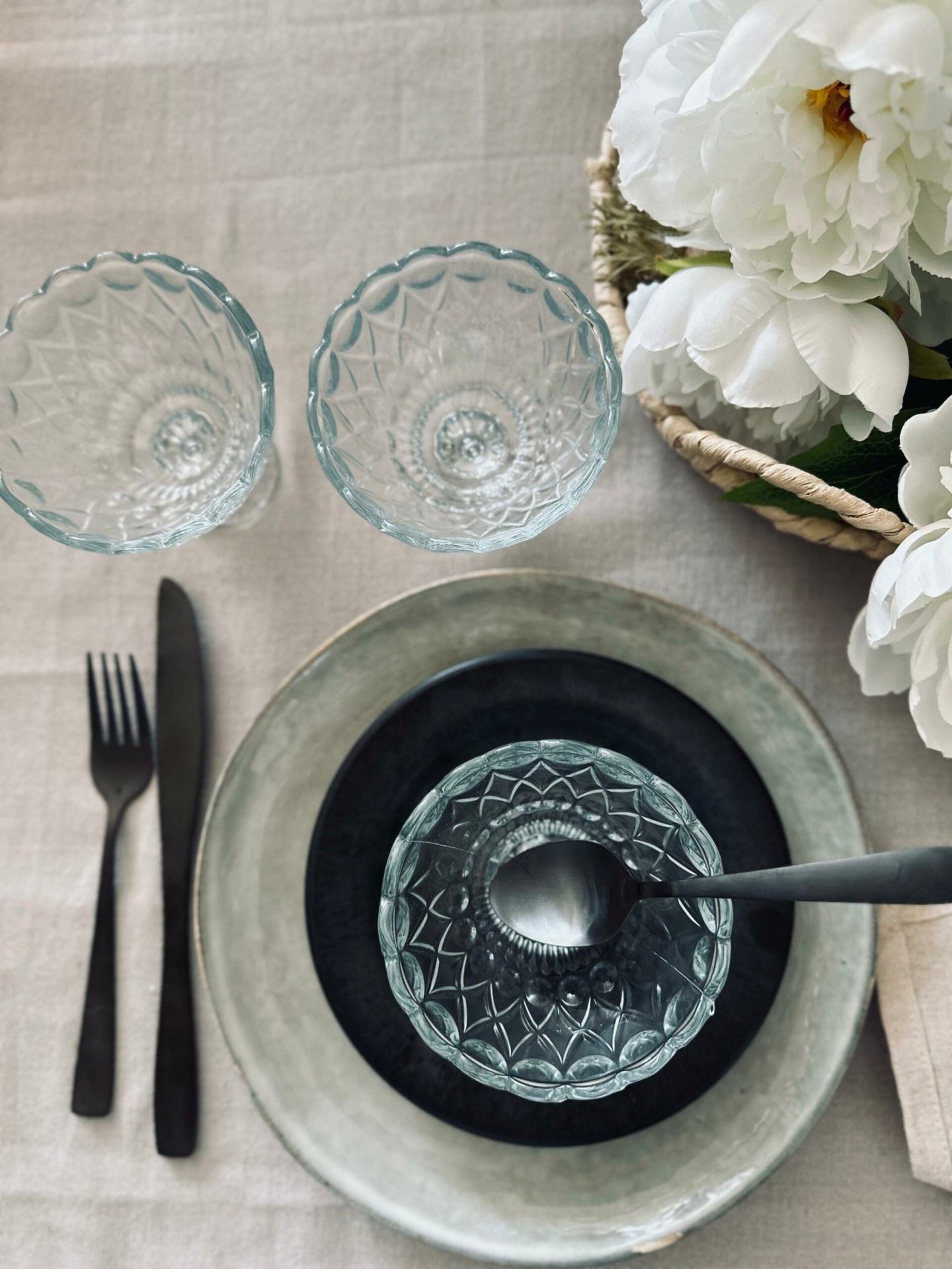 Dessertglas – Sæt af 3 stk - VIAMAJA.DK