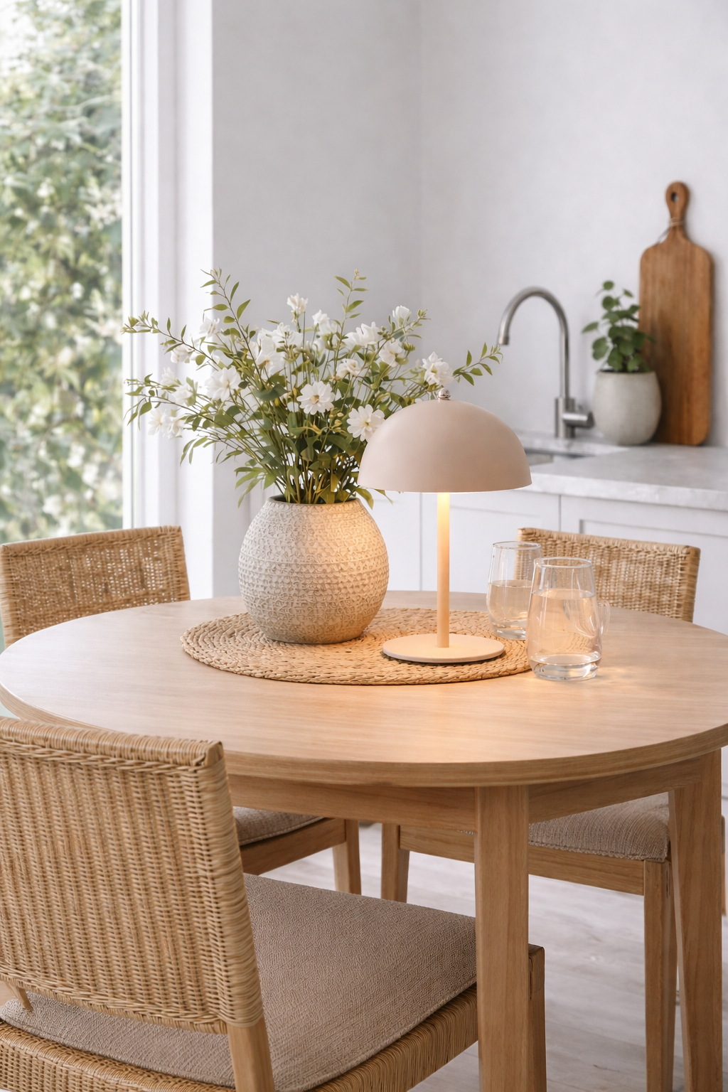 Bordslampa med touch - Flera färger