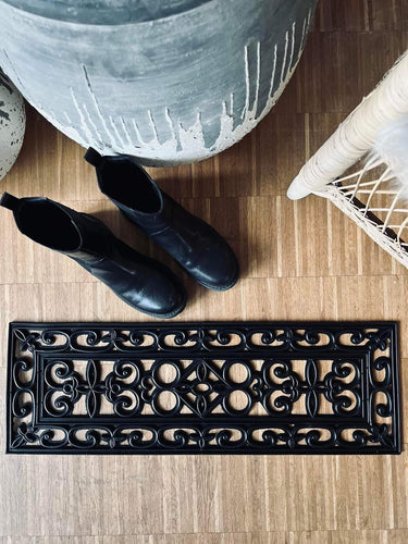 Dørmåtte - 25x75cm ornament - VIAMAJA.DK