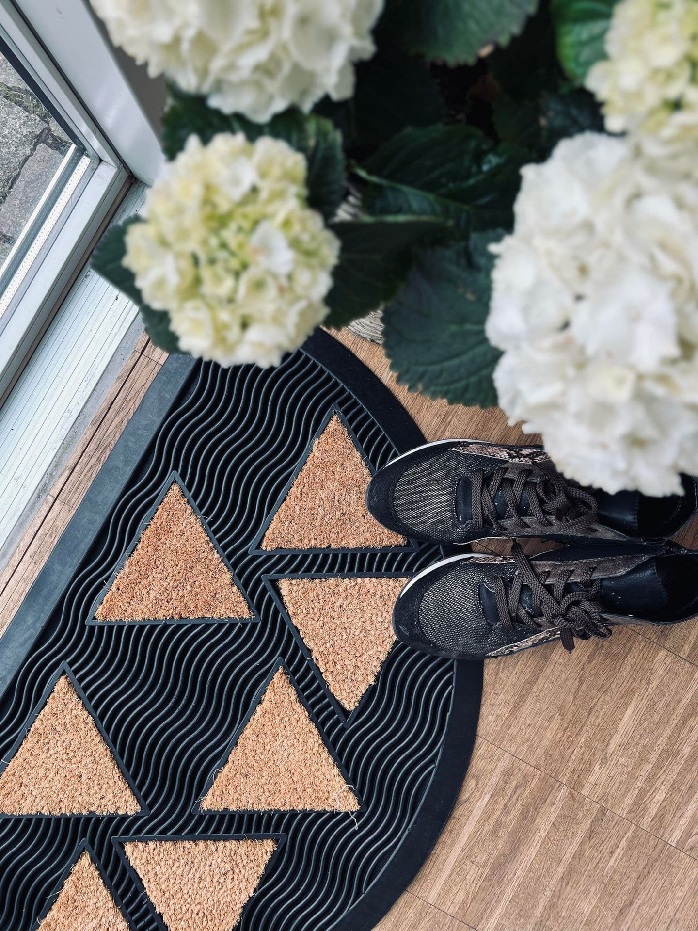 Dørmåtte - Halvmåne ZIG ZAG - VIAMAJA.DK