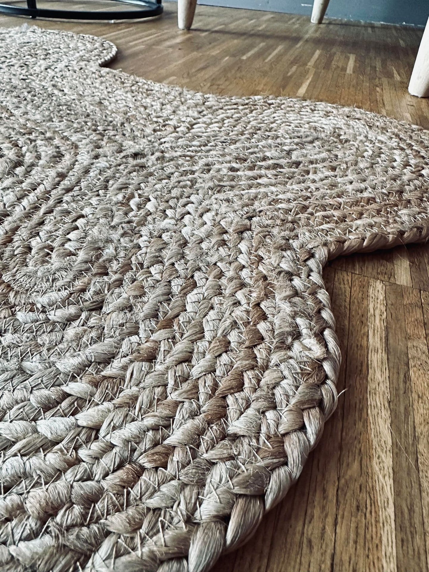 Dørmåtte i jute - Kødben 50x70cm - VIAMAJA.DK