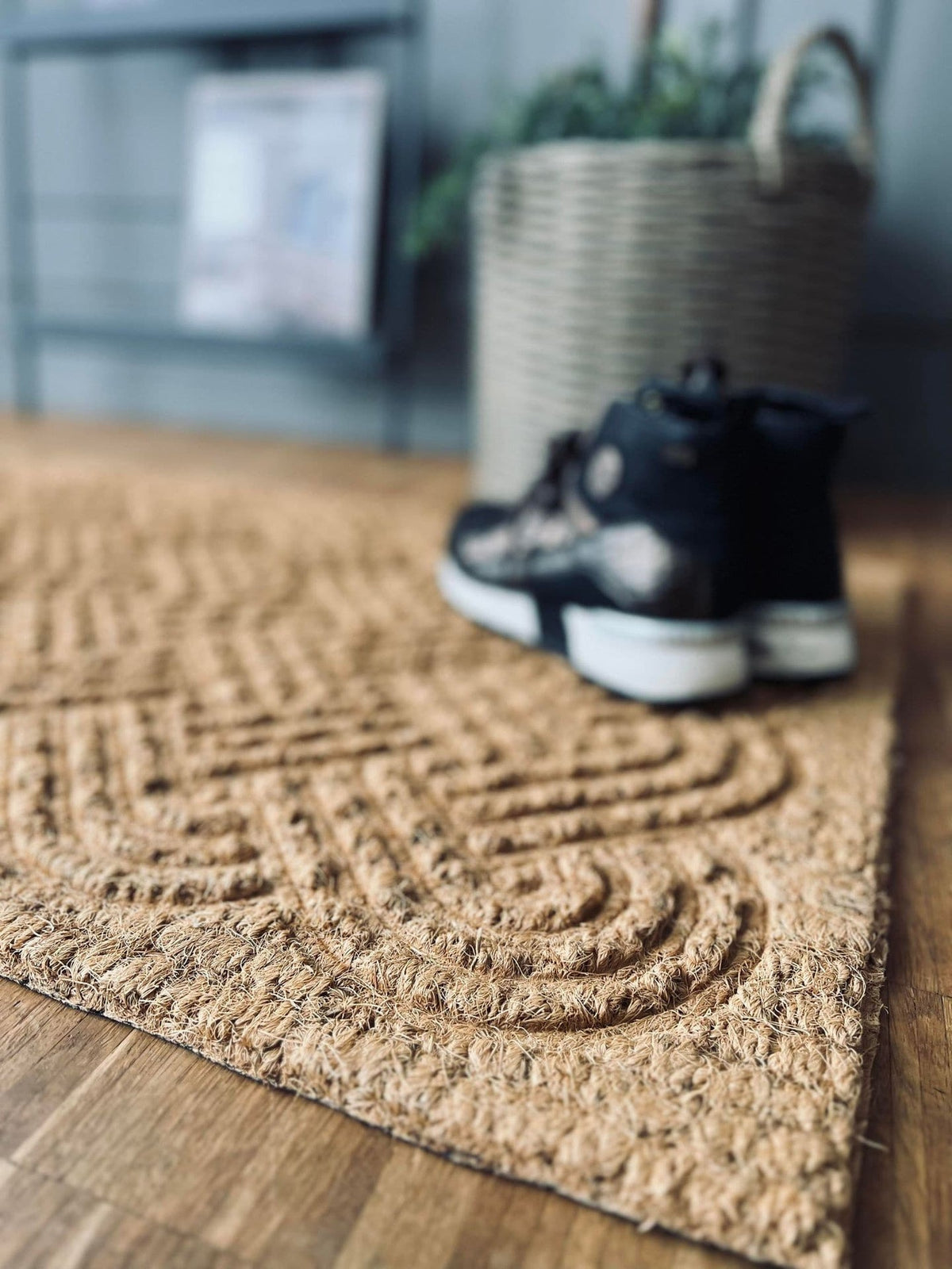 Dørmåtte kokosfibre 60x90 cm - VIAMAJA.DK